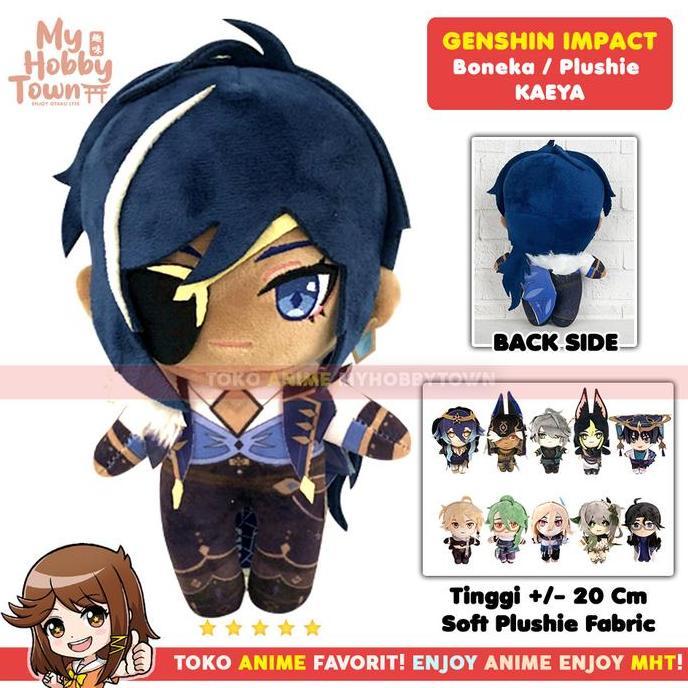 [MIND] Boneka Anime Game Karakter Genshin Impact Kaeya Alberich Mondstadt Plushie Doll