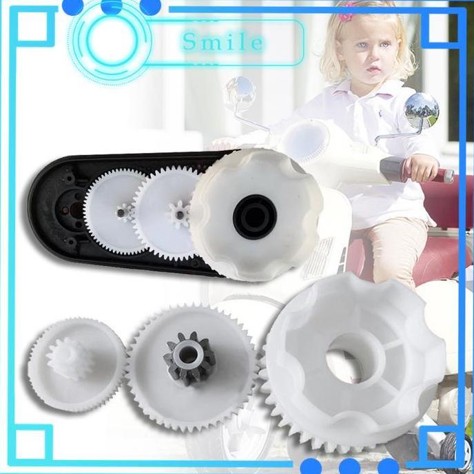 TOQMIJIN Gear Gearbox Mobil Aki Anak Gear Gearbox Mobil Mainan Aki 550 B