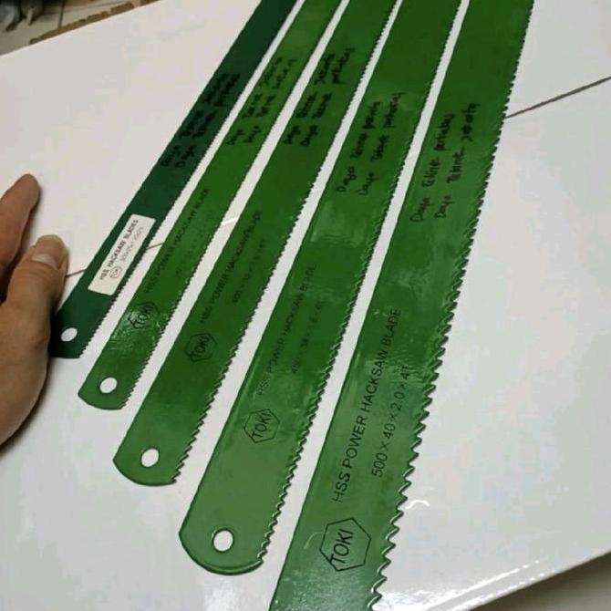 Mata Gergaji Mata hacksaw TOKI 12" 14" 16" 18" 20" -Mata gergaji TOKI HSS - Mata Hacksaw merk TOKI