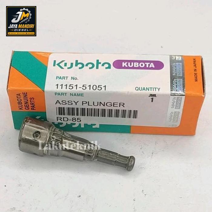K154 Plunger Lilin Kubota RD85 Deisel Kubota K154 Mesin Deisel