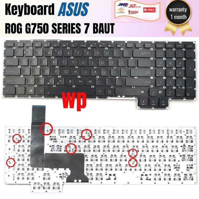 TERMURAH - Keyboard Laptop Asus ROG G750 G750J G750JH G750JM G750JS Series