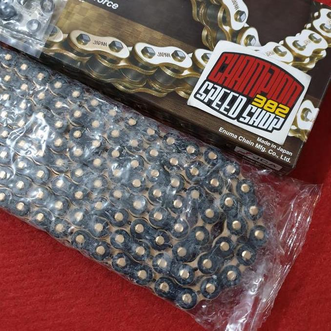 Rantai EK CHAIN SRX2 X Ring 520-120 Black Gold ZX25R ZX 25R R25 MT25
