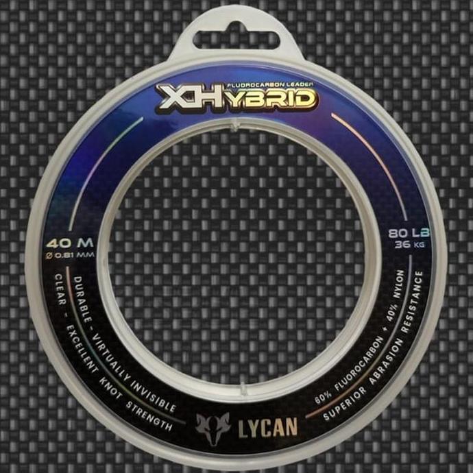 Maxsi- Lycan Xhybrid Fluorocarbon Fishing Leader