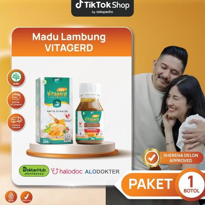 Donne- Madu Vitagerd - Membantu Mengatasi Asam Lambung, Mual, Muntah Dan Gerd Anxiety (Cemas Berlebi
