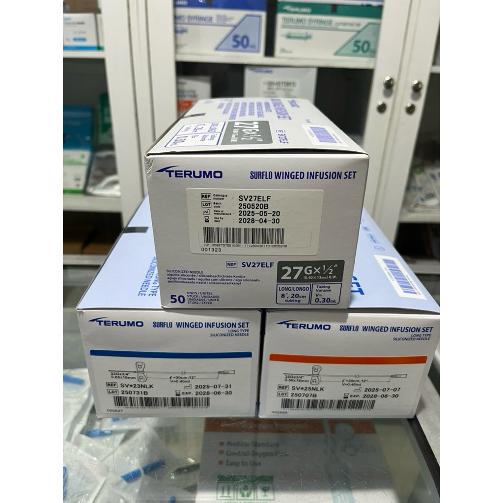 Wing Needle Terumo 23, 25, 27 /Box