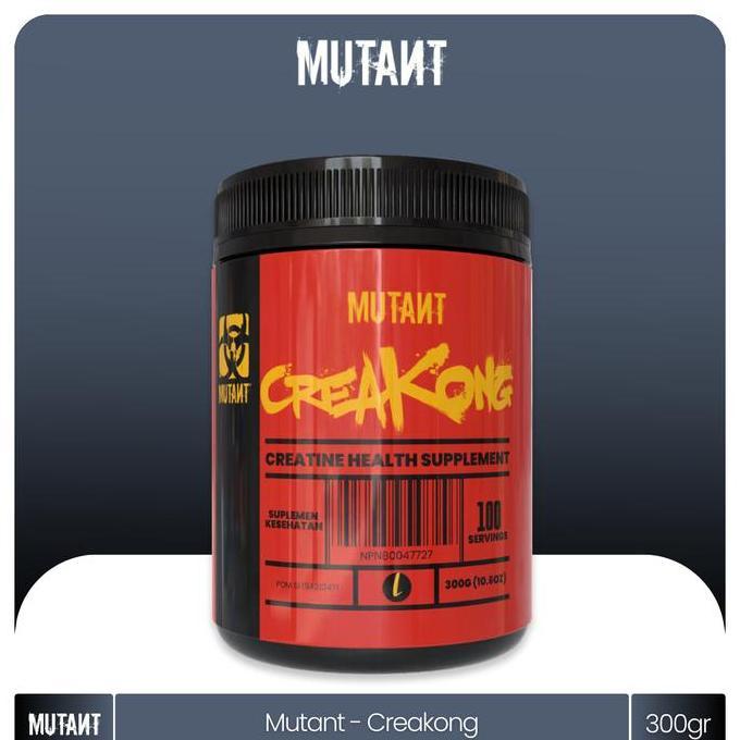 Gasdiet- Mutant Creakong 300 Gram Creatine