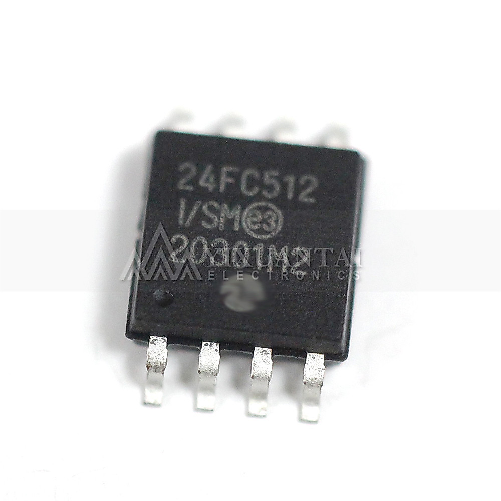 5piece/lot New Original 24FC512T-I/SM 24FC512-I/SM 24FC512T-I 24FC512-I 24FC512T 24FC512 IC EEPROM