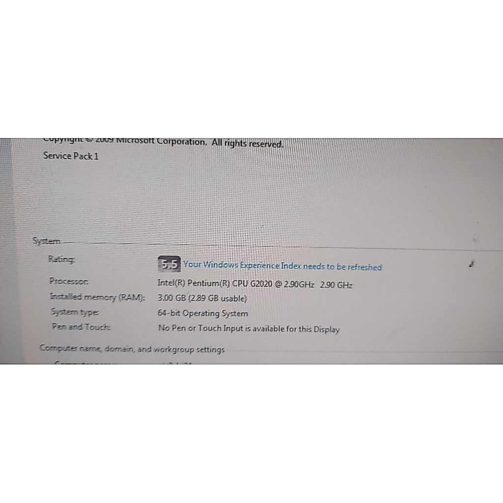 CPU Acer Haswell G2020