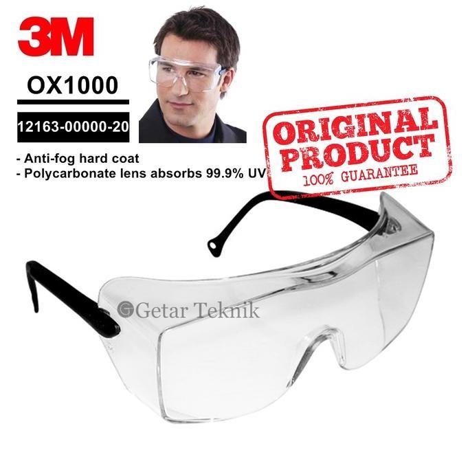 Lilii- Kaca Mata Safety 3M Ox1000 Protective Eyewear 000 163-00000-0