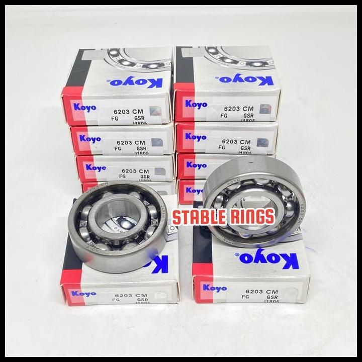 DISKON BEARING 6203 CM KOYO 6203 CM KOYO 