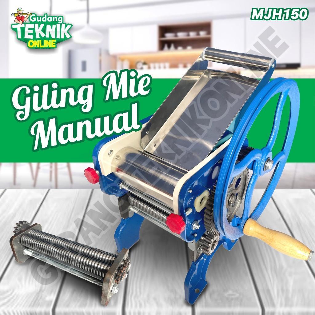 Mesin Gilingan Mie Pasta Manual Mjh150 Carlton / Noodle Maker Mesin Cetak Mie Giling Mie Mjh 150 Car