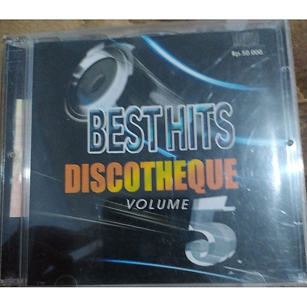 CD Audio Cyber DJ Team - Best Hits Discotheque Vol.5 (PT.Suara Mega Mandiri)