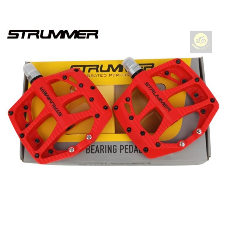 Pedal Sepeda MTB Strummer PD-N7 Red Happy Cycling Diskon