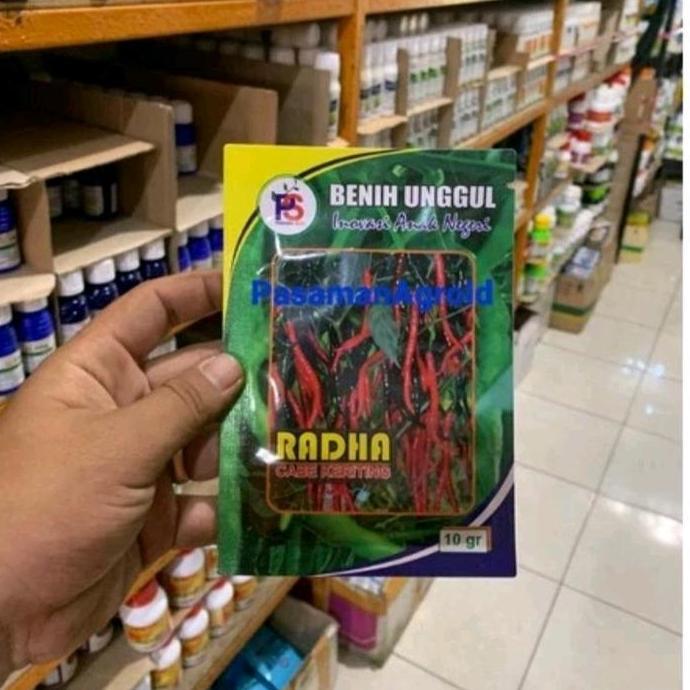 $$$$] COD - Benih Cabe Radha 10 Gram - CMK Radha 100% Asli Sumatera Barat