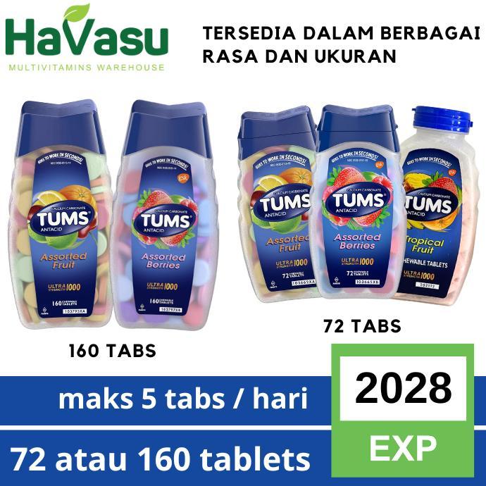 TUMS | Permen | Ultra | Asam Lambung | Maag | Gerd | Gas Relief Diskon
