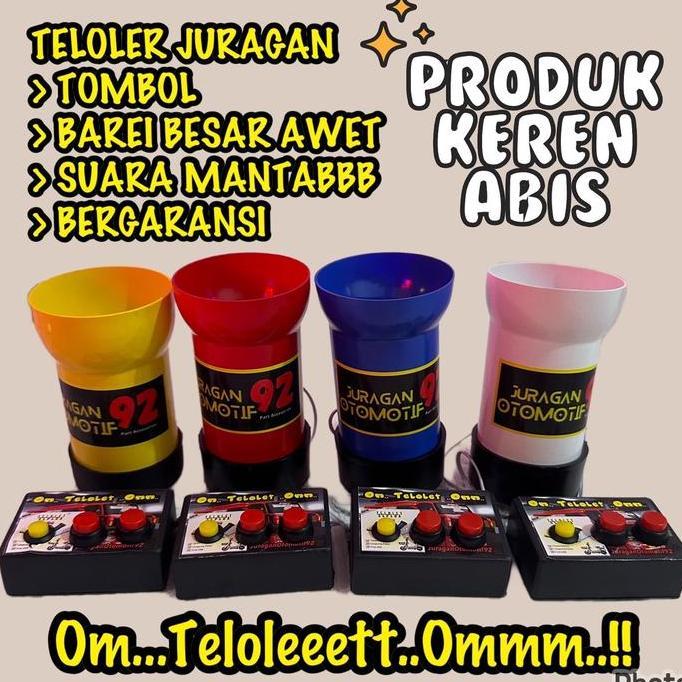 Cycle- Bel Sepada / Basuri Buat Sepeda / Telolet V4 / Klakson Telolet Outdoor