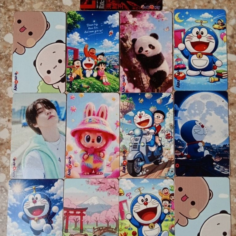 Kartu E-Money / E-Toll Lucu Random / Pilih Motif | Bekas Tanpa Saldo