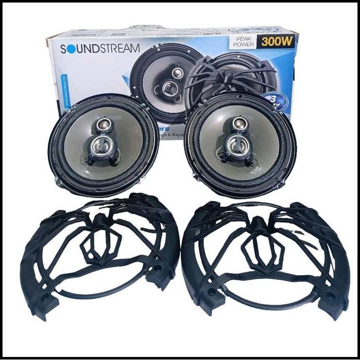 TERBARU SPEAKER COAXIAL SOUNDSTREAM ARACHNID SERIES 6.5" AF-653 4OHM 