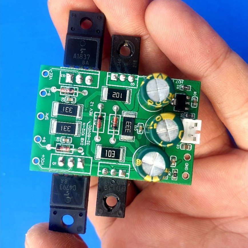 Driver Power amplifier class AB+ | Tegangan CT 32 - 52VAC DXB1012-H