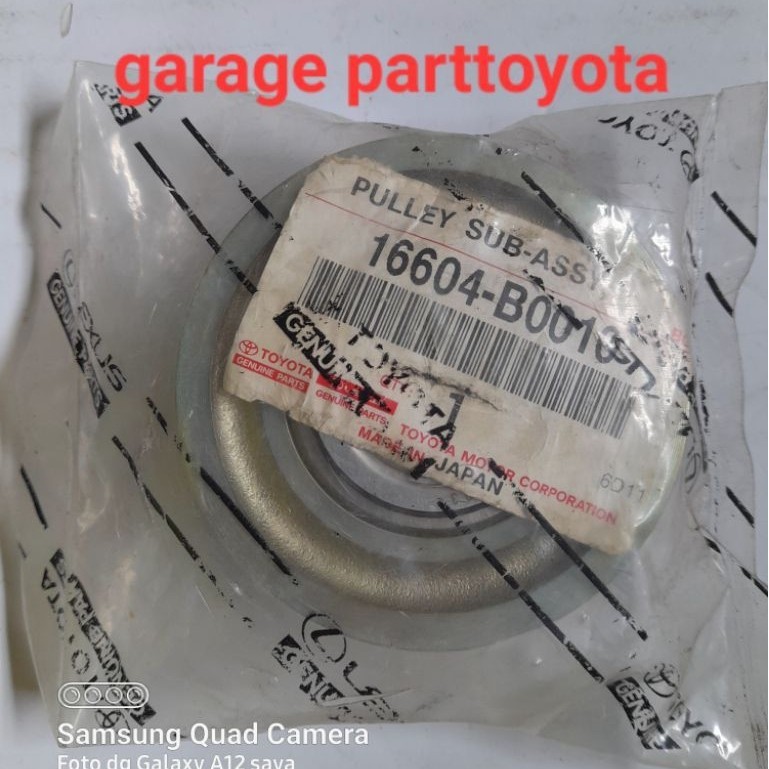 Pulley Idler Assy Avanza Rush Terios 16604 B0010 Original