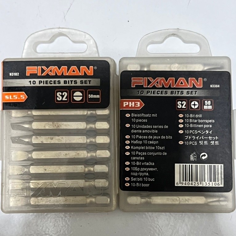 Fixman mata bor obeng 50mm PH3 & SL5