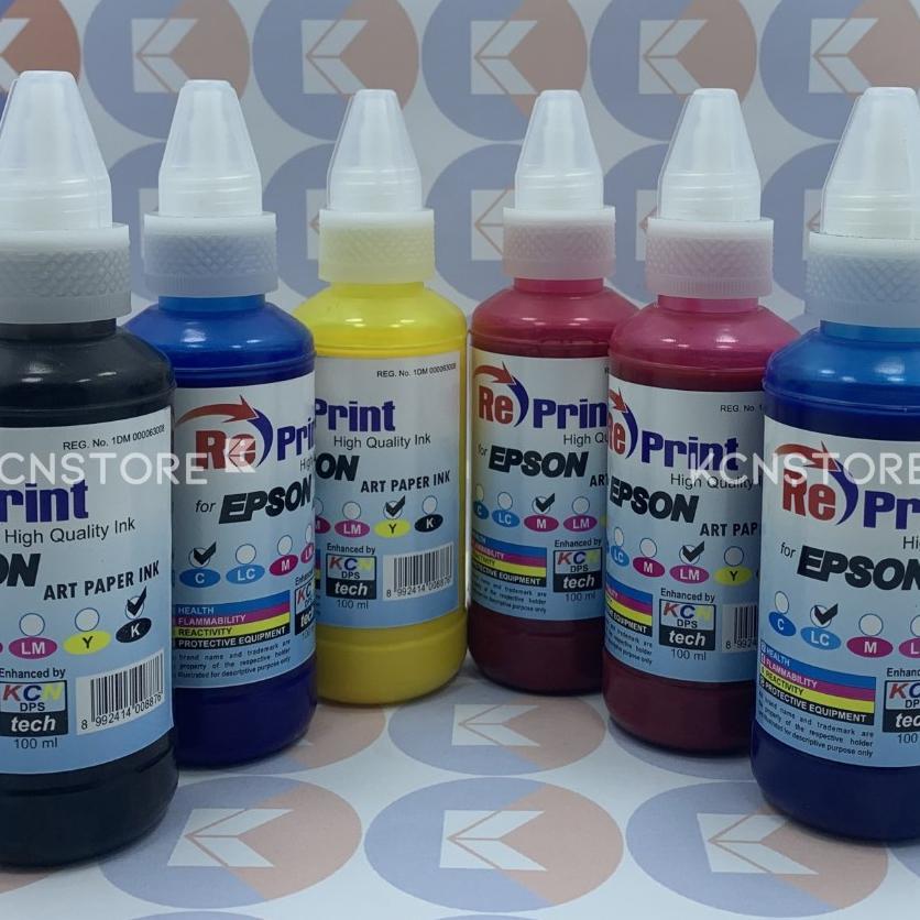 Tinta Art Paper Epson L120 L220 L310 L360 L1300 L1800 L800 100Ml