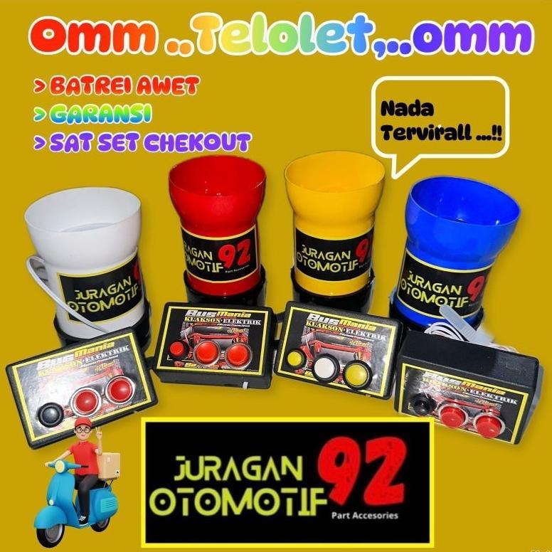Klakson Basuri Sepeda / Telolet Sepeda / Telolet Basuri Sepeda