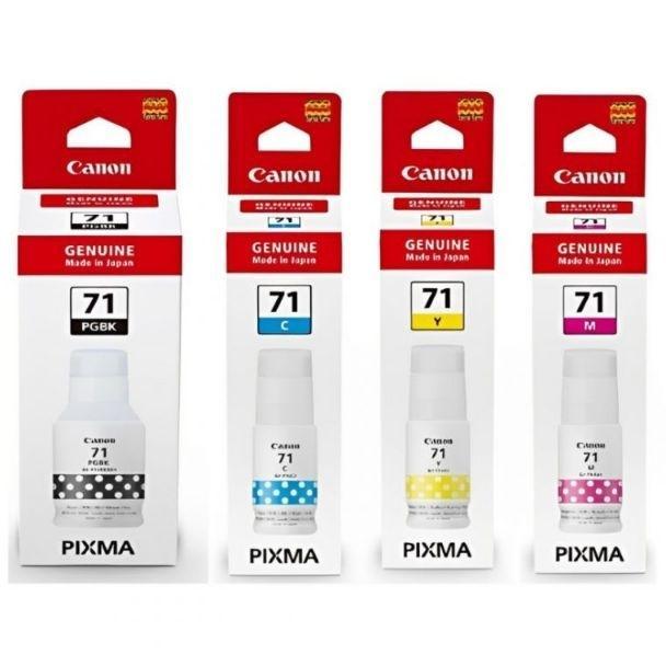 Tinta Original Gi71 Canon Gi-71 Refill Printer G1020 G2020 G3020 G3060 Canon Original Canon Tinta G1