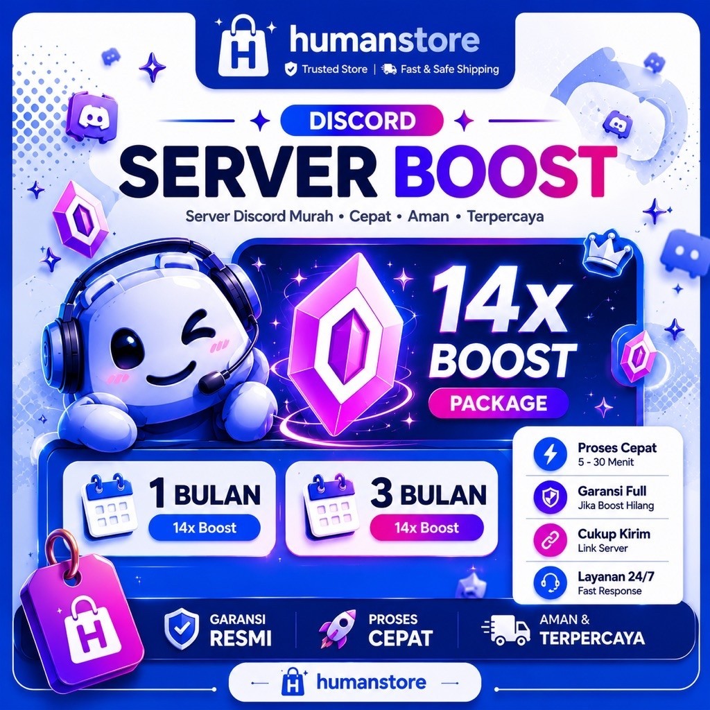 JASA BOOST SERVER DC 14x BOOST - PROSES CEPAT FULL GARANSI