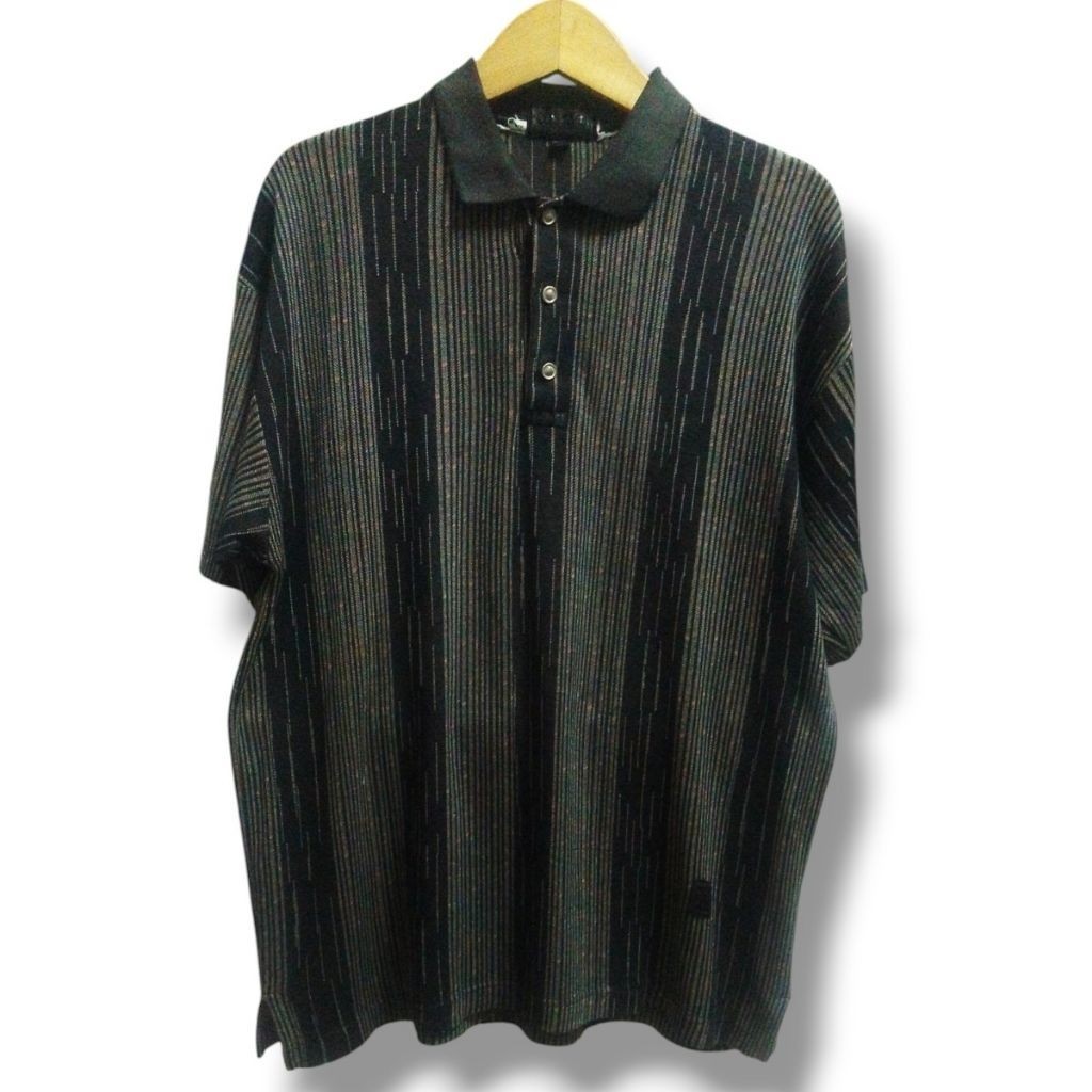 vintage 80s versace polo shirt