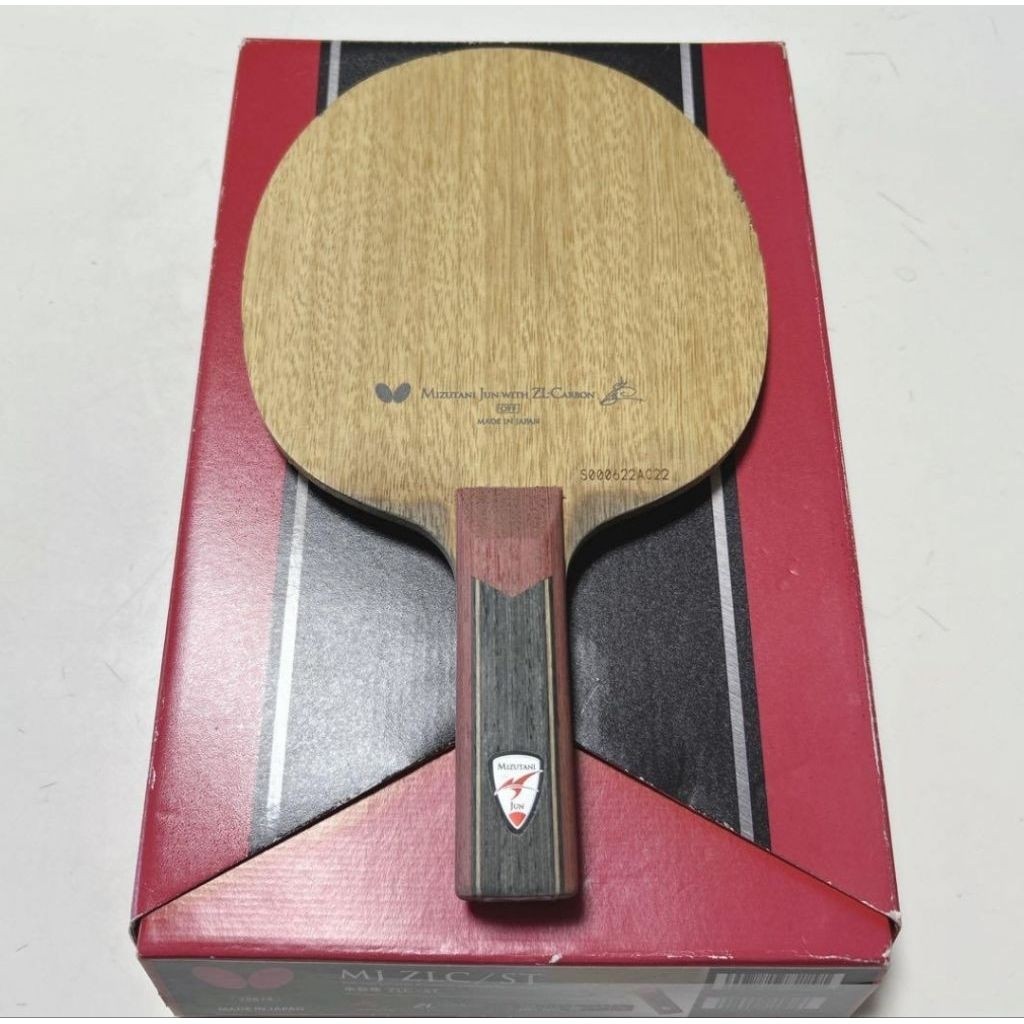 kayu blade bet pingpong tenis meja Butterfly jun mizutani zlc second original