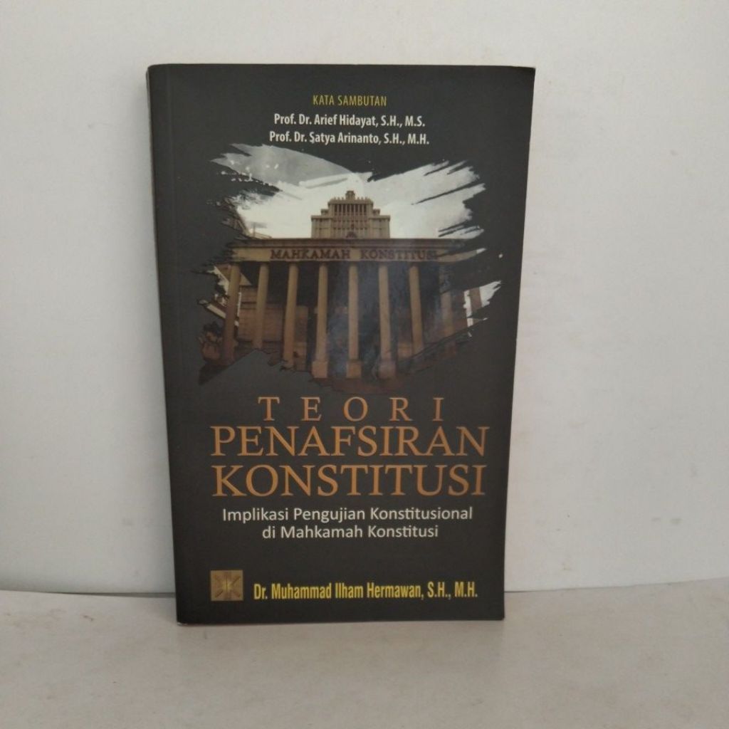 Buku Original TEORI PENAFSIRAN KONSTITUSI