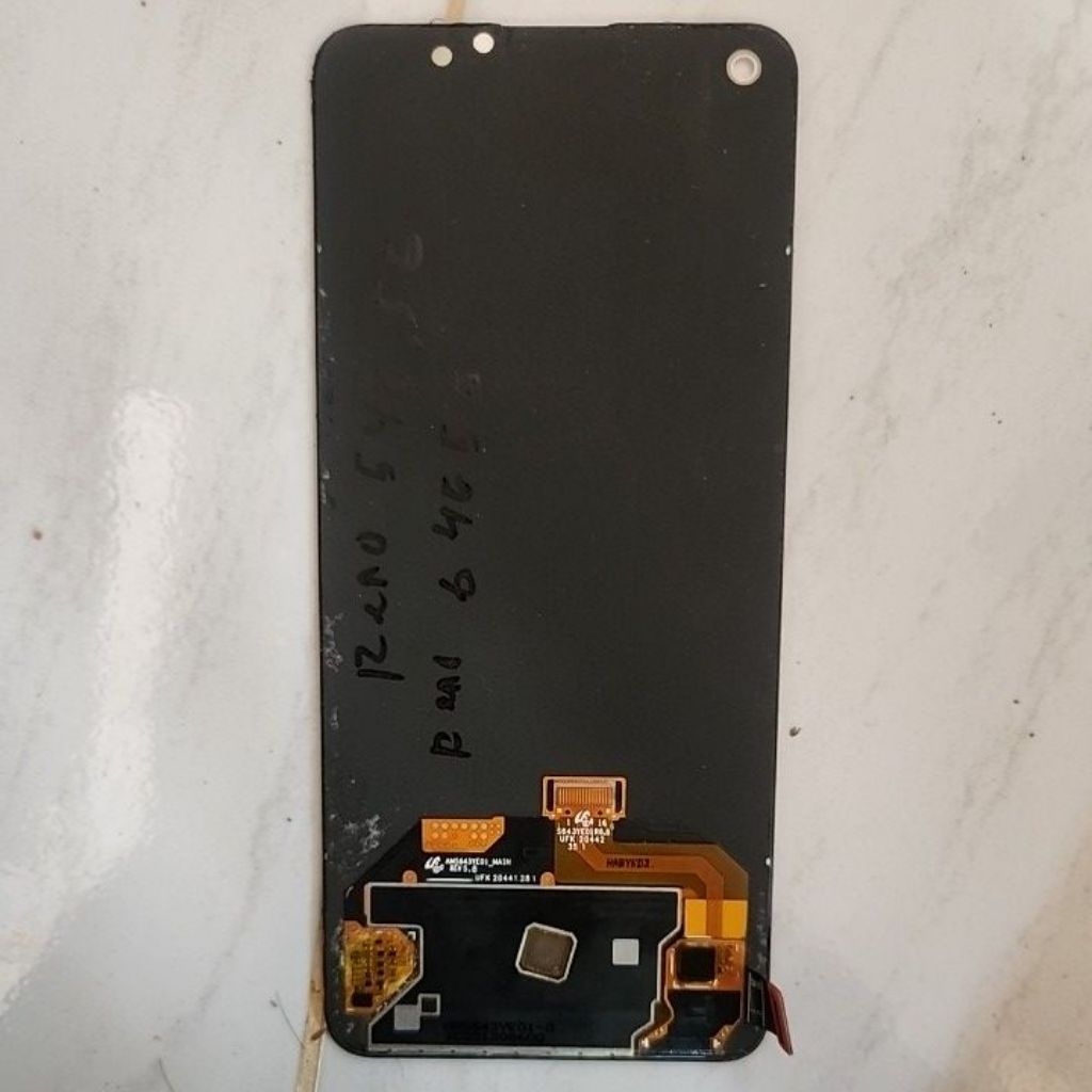 lcd original copotan oppo reno 5 4g,5g reno 6 4g 5g minus mati