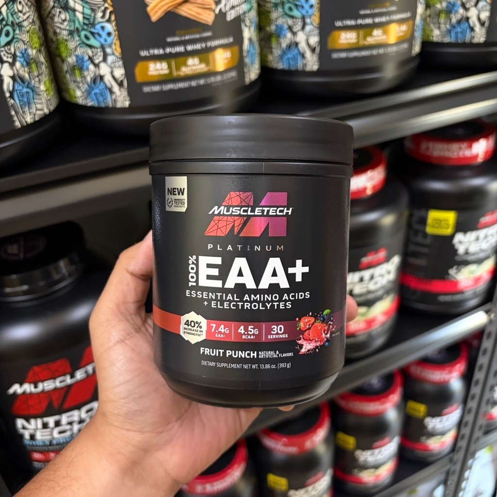 muscletech platinum eaa 30 serving essential amino acid plus electrolytes