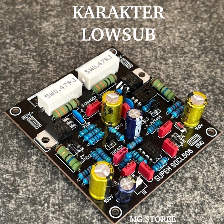 Kit Driver Socl 506 Modif Lowsub Horeg