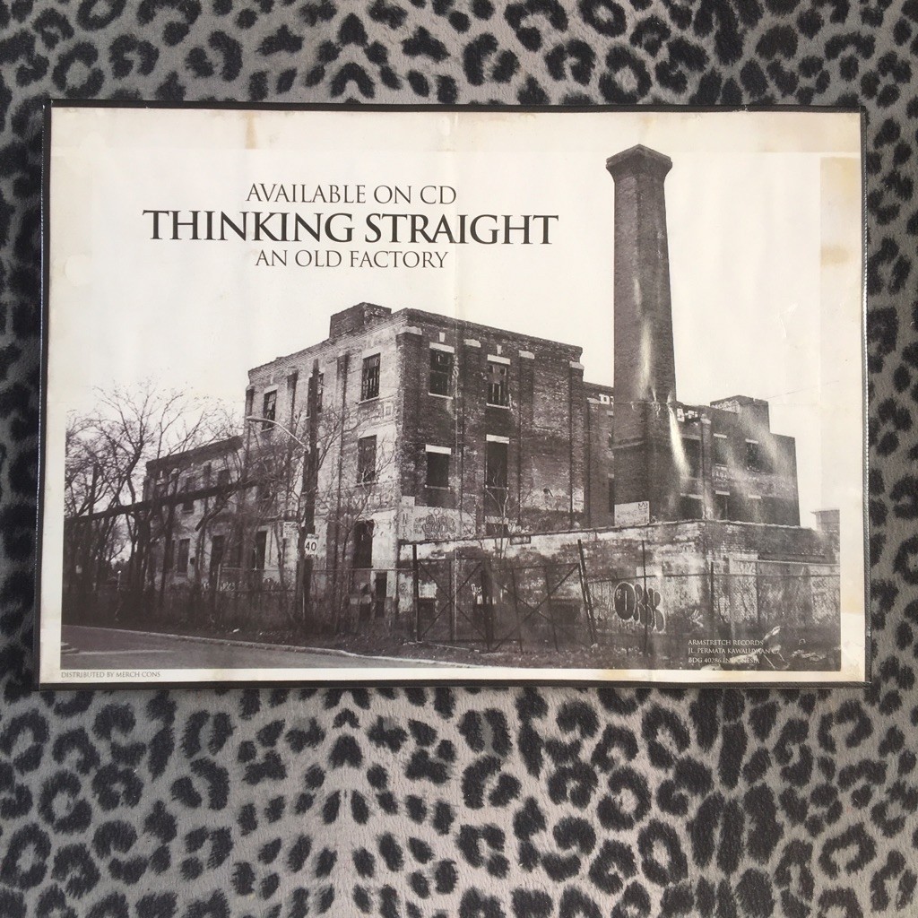 Poster Thinking Straight 29x42 cm
