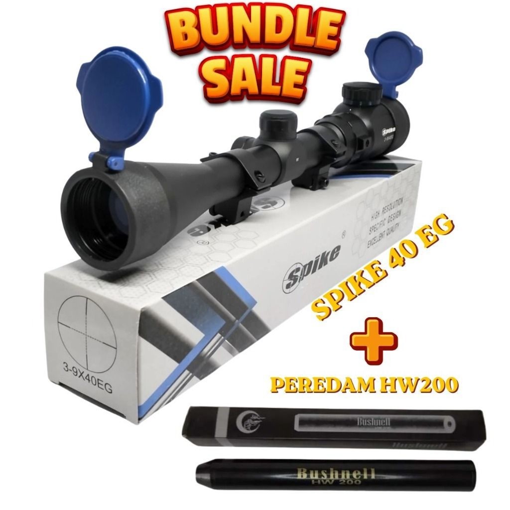 Teleskop Senapan Pilihan B-NELL Spike Thomson 3-12x40 AOL 3-9x40 3-7x28 4x20