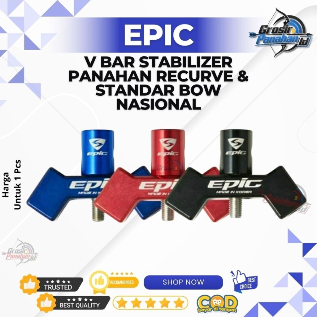 EPIC - V BAR STABILIZER PANAHAN RECURVE | PERLENGKAPAN PANAHAN