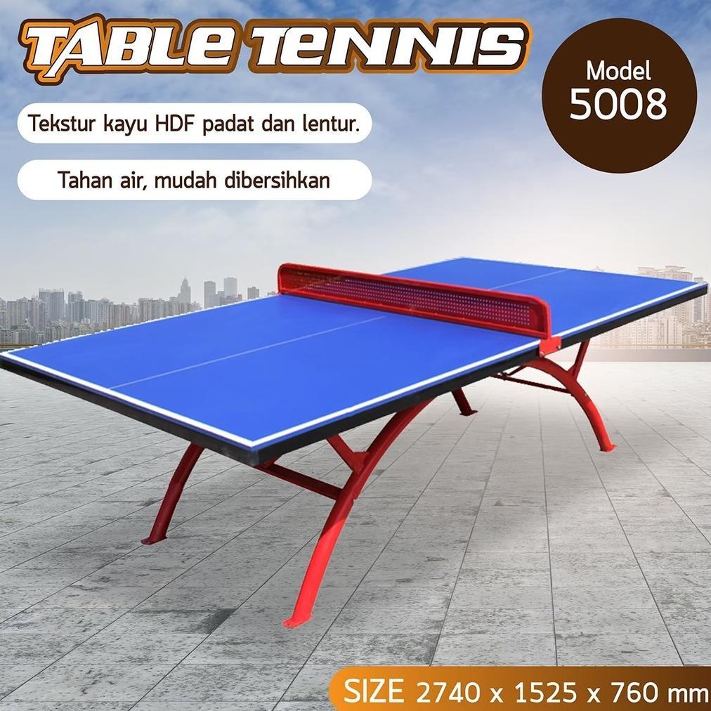 Meja Tenis Lipat Meja Tennis Pingpong Table Portable Adjustable Indoor Outdoor