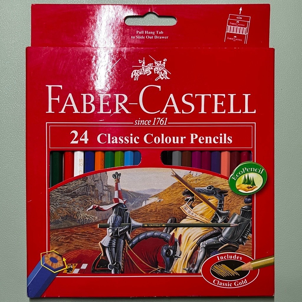 [PRELOVED] Pensil Warna Faber Castel 24 Color