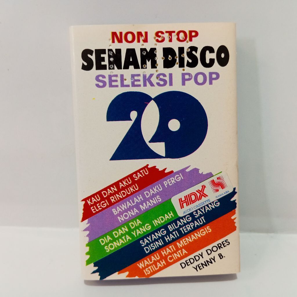 Kaset 20 Nonstop Senam Disco Seleksi Pop
