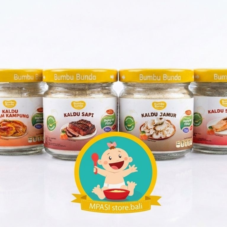 Bumbu Bunda Kaldu Bubuk Untuk Mpasi Bayi Non Msg Kaldu Anti GTM