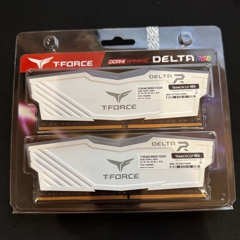 Ram Team T-Force Delta RGB 8GB DDR4 3000MHz Foxhound Bukan 16GB