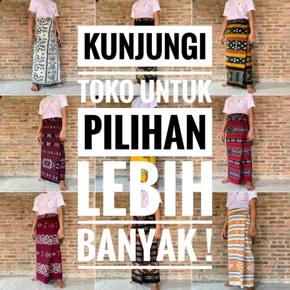 GARANSI SARUNG TENUN PRIA/WANITA FREE TAS SEPU KHAS NUSANTARA NTT JEPARA TANA TORAJA NTB BLANKET