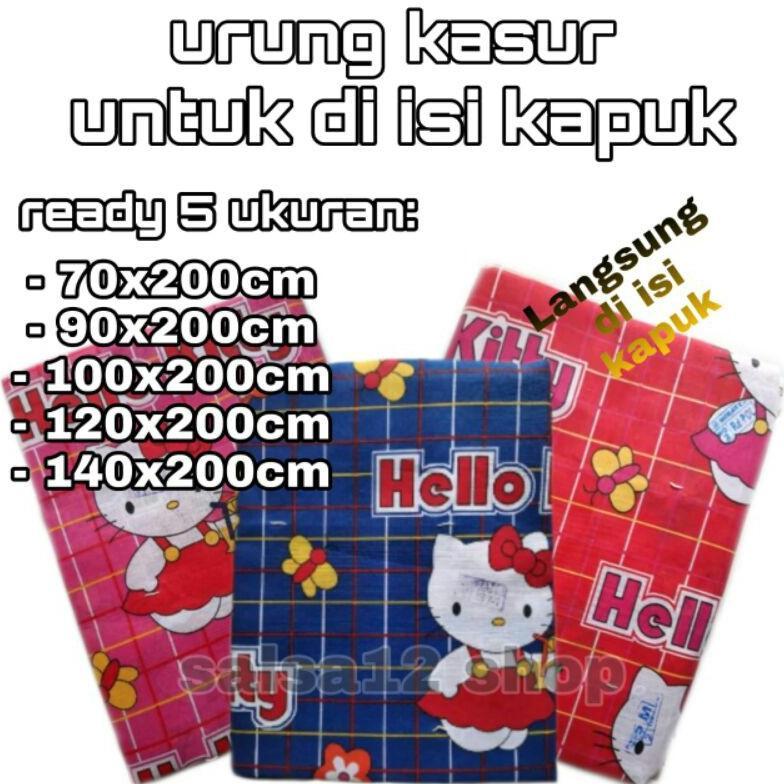 Urung Kasur Kapuk/Kulit Kasur Kapuk/Urung Katun Hello Kitty