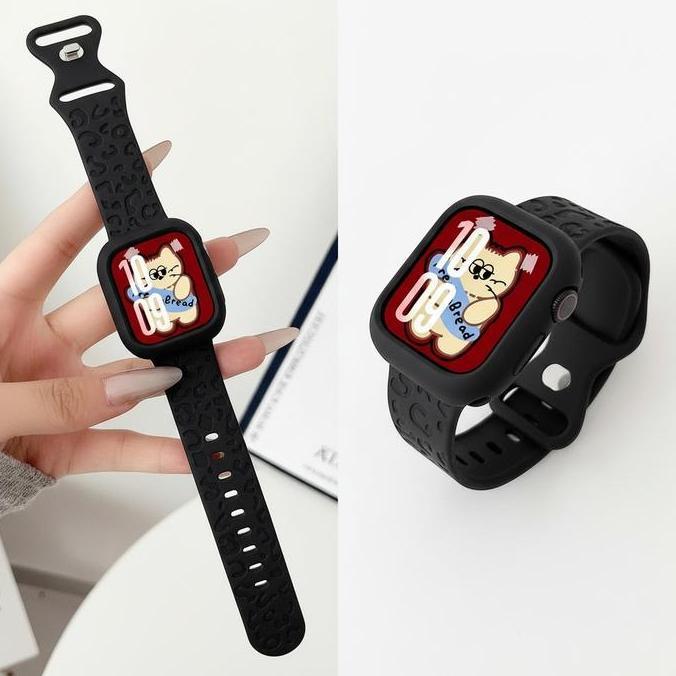 Onik_gshop91  - Silicone Case + Strap for IWatch Apple Watch Ultra SE 3 2 49mm Series 11 10 9 8 7 6 