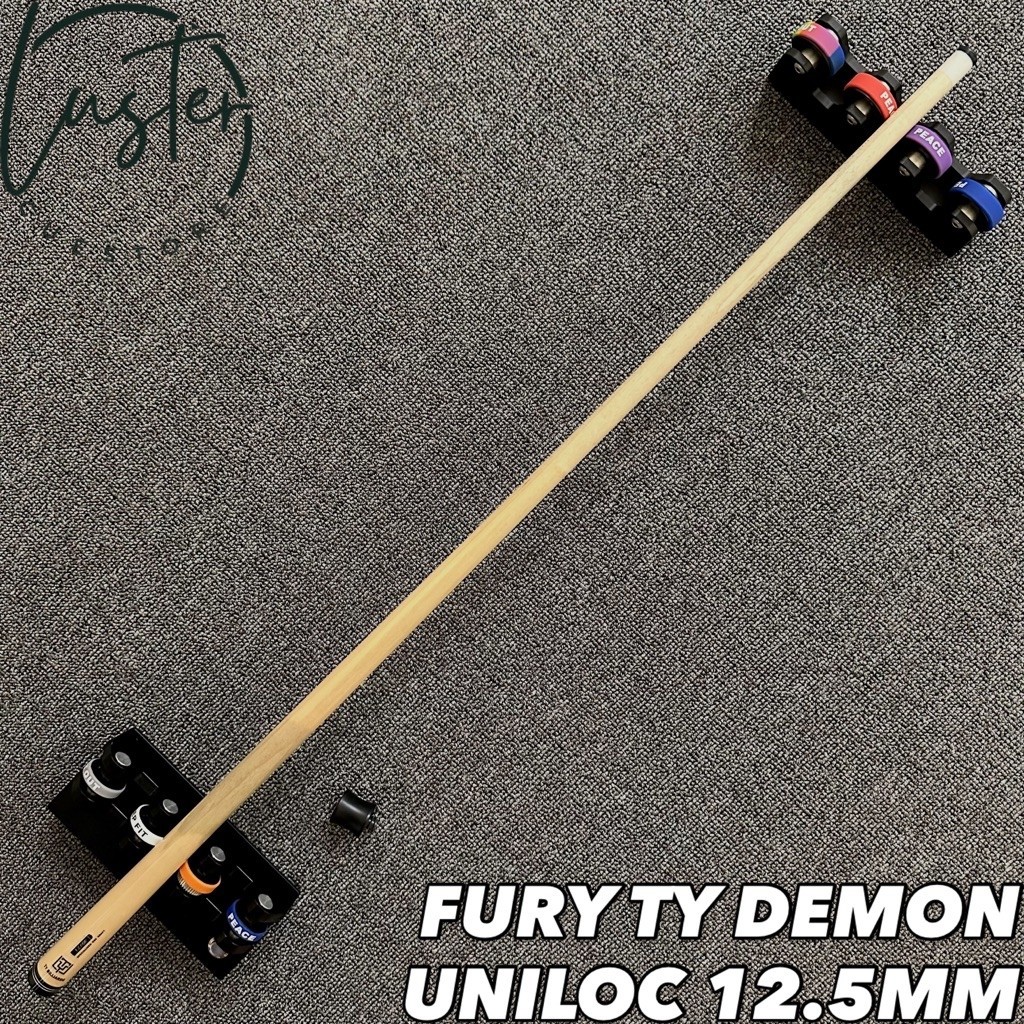 (SHAFT ONLY) FURY TY DEMON UNILOC 12.5MM SECOND - STICK BILLIARD STIK BILLIARD CUE BILLIARD