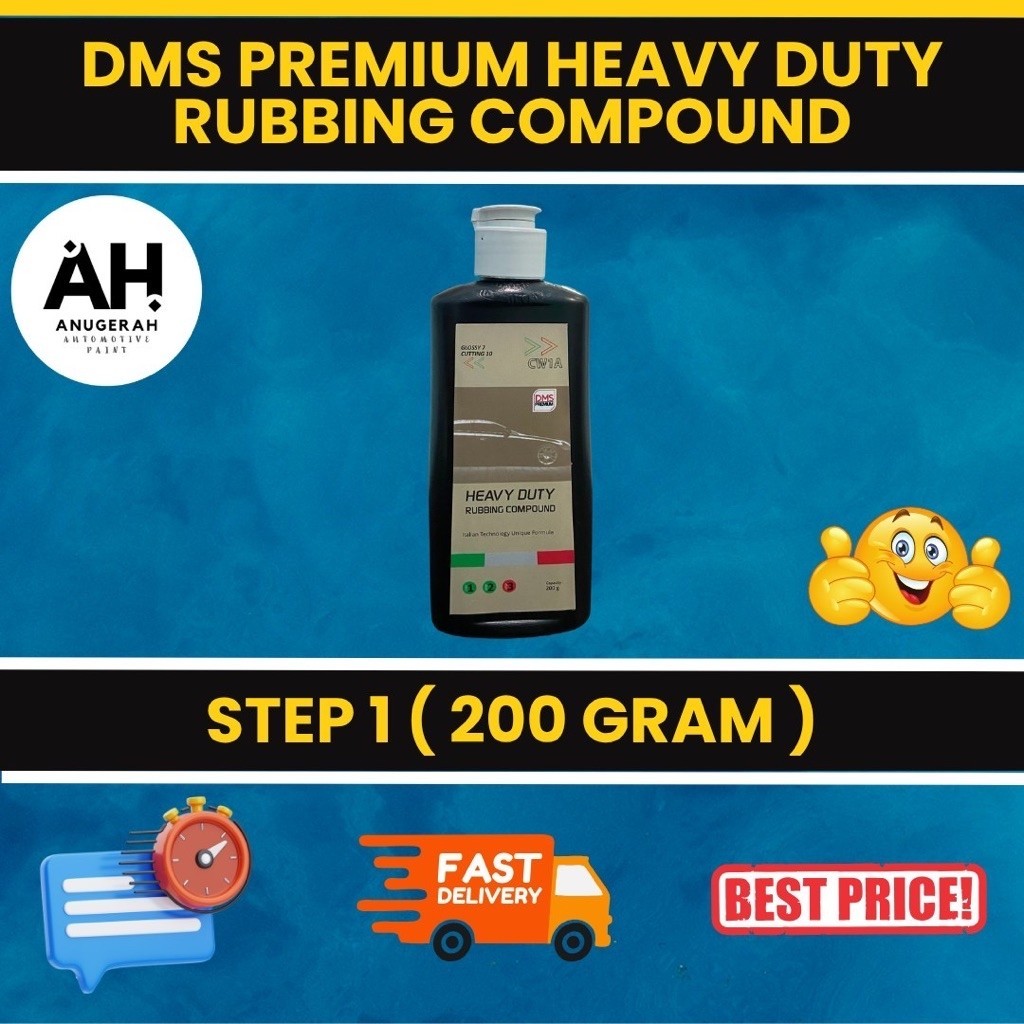Compound DMS Premium Heavy Duty Rubbing Compound (200 Gram)