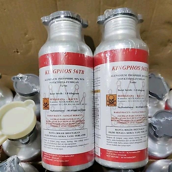 TerbaruKINGPHOS 56 TB obat fumigasi hama gudang - KINGPHOS 334 TABLETPROMO
