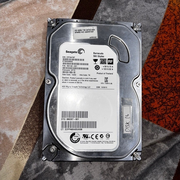 HDD SEAGATE rusak gambling